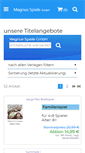 Mobile Screenshot of magnus-spiele.de